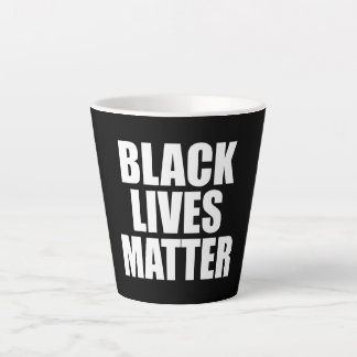 Caneca De Café Latte Vidas Negras Importam