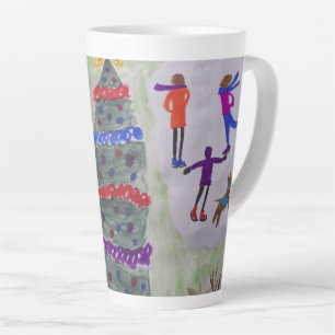 Caneca De Café Latte Village Latte Mug