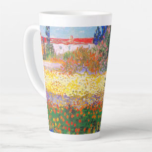 Caneca De Café Latte Vincent Van Gogh Flor Garden