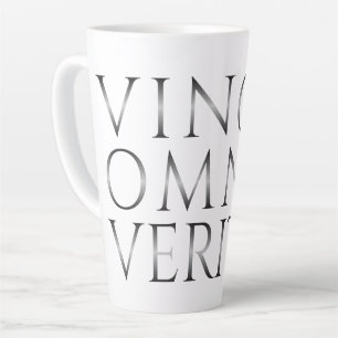 Caneca De Café Latte VINCIT OMNIA VERITAS - Luz