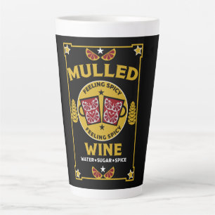 Caneca De Café Latte Vinho Tinto Quente de Natal Glühwein