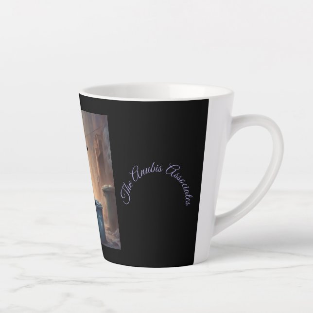 Caneca De Café Latte Vinny o Chacal Anubis Associates  (Direita)