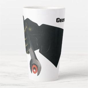 Caneca De Café Latte Vintage Business, Fabricante