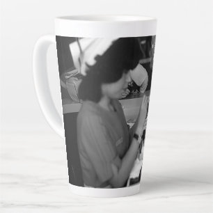 Caneca De Café Latte Vintage Mie Mikimoto - ilha cultivada - pérolas do