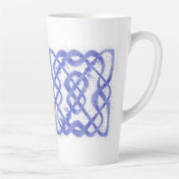 VIOLET CELTIC KNOT Tall Latch