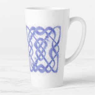 Caneca De Café Latte VIOLET CELTIC KNOT Tall Latch
