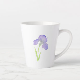 Caneca De Café Latte Violet Iris