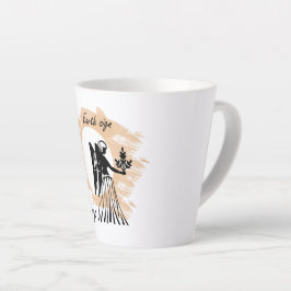 Caneca De Café Latte Virgem