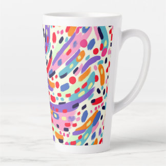 Caneca De Café Latte Viva Cores!