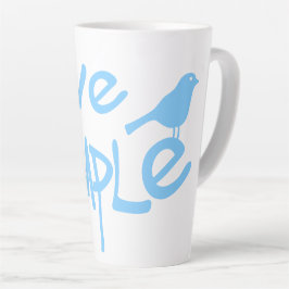 Caneca De Café Latte Viva Simples