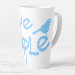 Caneca De Café Latte Viva Simples