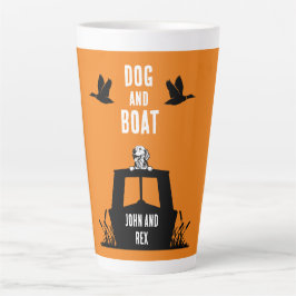 Caneca De Café Latte Vivendo em Narrowboat