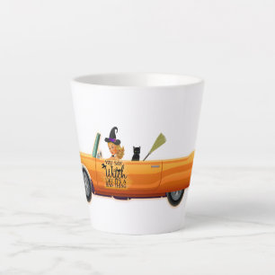 Caneca De Café Latte Você diz bruxa como se fosse uma coisa ruim