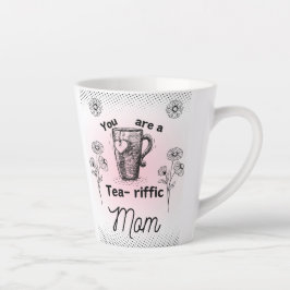 Caneca De Café Latte Você é a mãe engraçada