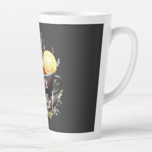 Caneca De Café Latte Você é o Tea-riffic! Gráfico Engraçado do Tea Love