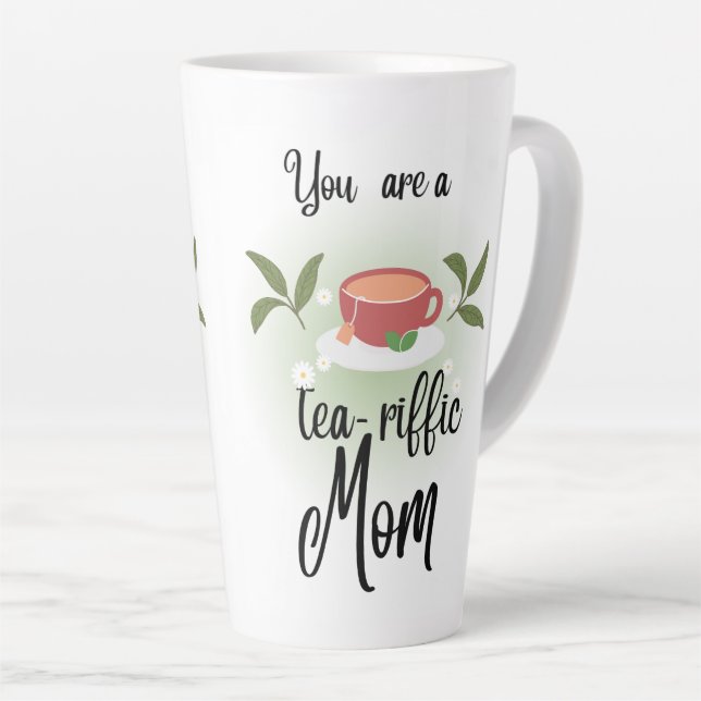 Caneca De Café Latte Você é uma mãe incrível (Ângulo direito)