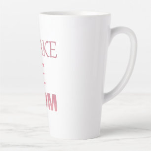 Caneca De Café Latte Você Faz a Vida Florescer Presente Floral para Ela