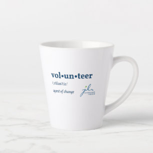 Caneca De Café Latte Volunteer Mug