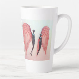 Caneca De Café Latte „Wächterinnen der Zwischenwelt“  