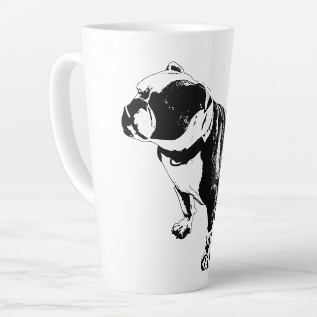 Caneca De Café Latte Warmth While Waiting (Ângulo esquerdo)