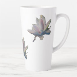 Caneca De Café Latte Water Lily Flower Maureen Girard