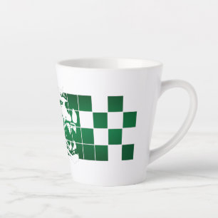 Caneca De Café Latte Wayland Union Wildcats #5