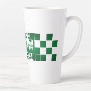 Caneca De Café Latte Wayland Union Wildcats #5