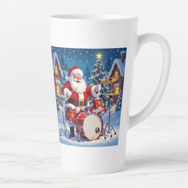 Caneca De Café Latte „Weihnachtliche Harmonie“ (Direita)