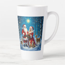 Caneca De Café Latte „Weihnachtliche Harmonie“