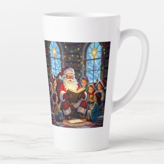 Caneca De Café Latte „Weihnachtliche Harmonie“ (Direita)