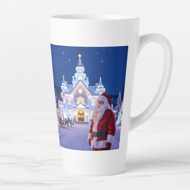 Caneca De Café Latte Weihnachtliche Harmonie (Direita)
