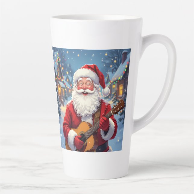 Caneca De Café Latte „Weihnachtliche Harmonie“ (Direita)