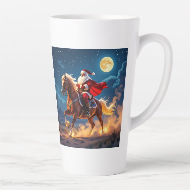 Caneca De Café Latte „Weihnachtliche Harmonie“ (Direita)