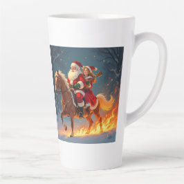 Caneca De Café Latte „Weihnachtliche Harmonie“