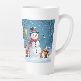 Caneca De Café Latte „Weihnachtliche Harmonie“