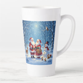 Caneca De Café Latte „Weihnachtliche Harmonie“