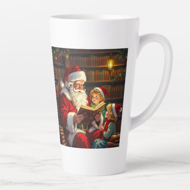 Caneca De Café Latte „Weihnachtliche Harmonie“ (Direita)