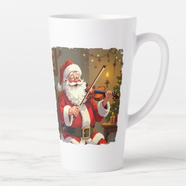Caneca De Café Latte Weihnachtliche Harmonie (Direita)