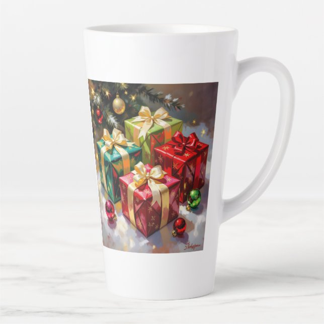 Caneca De Café Latte Weihnachtliche Harmonie“95 (Direita)