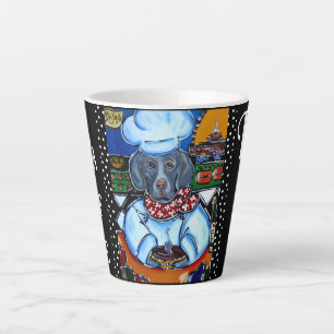 CANECA DE CAFÉ LATTE WEIMARANER