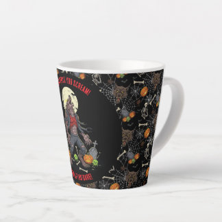 Caneca De Café Latte 🐺 Werewolf Halloween Mug 🎃 💀