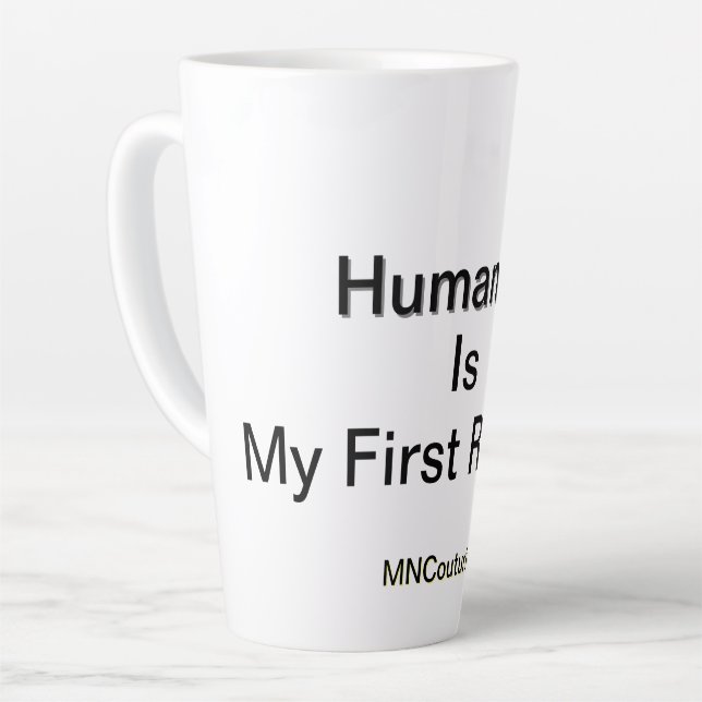 Caneca De Café Latte Wham-O UPA UPA Aprovado 175g Frisbee Voando D (Ângulo esquerdo)