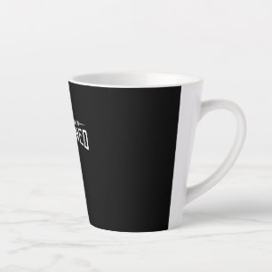 Caneca De Café Latte Whiskey me chama de velho moído