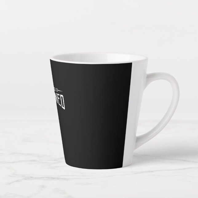 Caneca De Café Latte Whiskey me chama de velho moído (Direita)