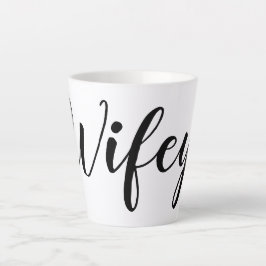 Caneca De Café Latte Wifey
