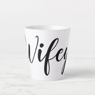 Caneca De Café Latte Wifey