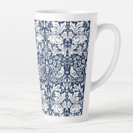 Caneca De Café Latte William Morris Brer Rabbit Pattern