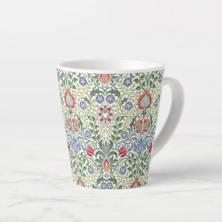 Caneca De Café Latte William Morris Floral Persian Pattern
