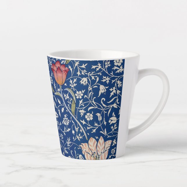 Caneca De Café Latte William Morris Medway Pattern (Direita)