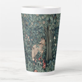 Caneca De Café Latte William Morris Woodland Fox